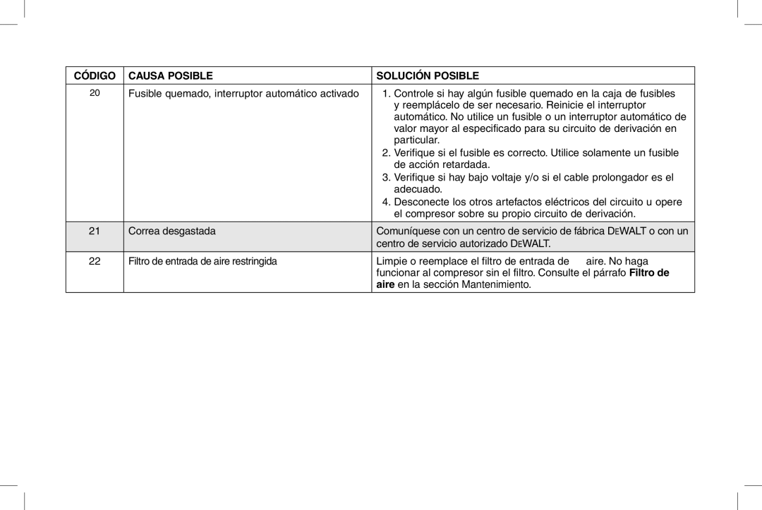 Epson D55168 instruction manual Centro de servicio autorizado D Ewalt 