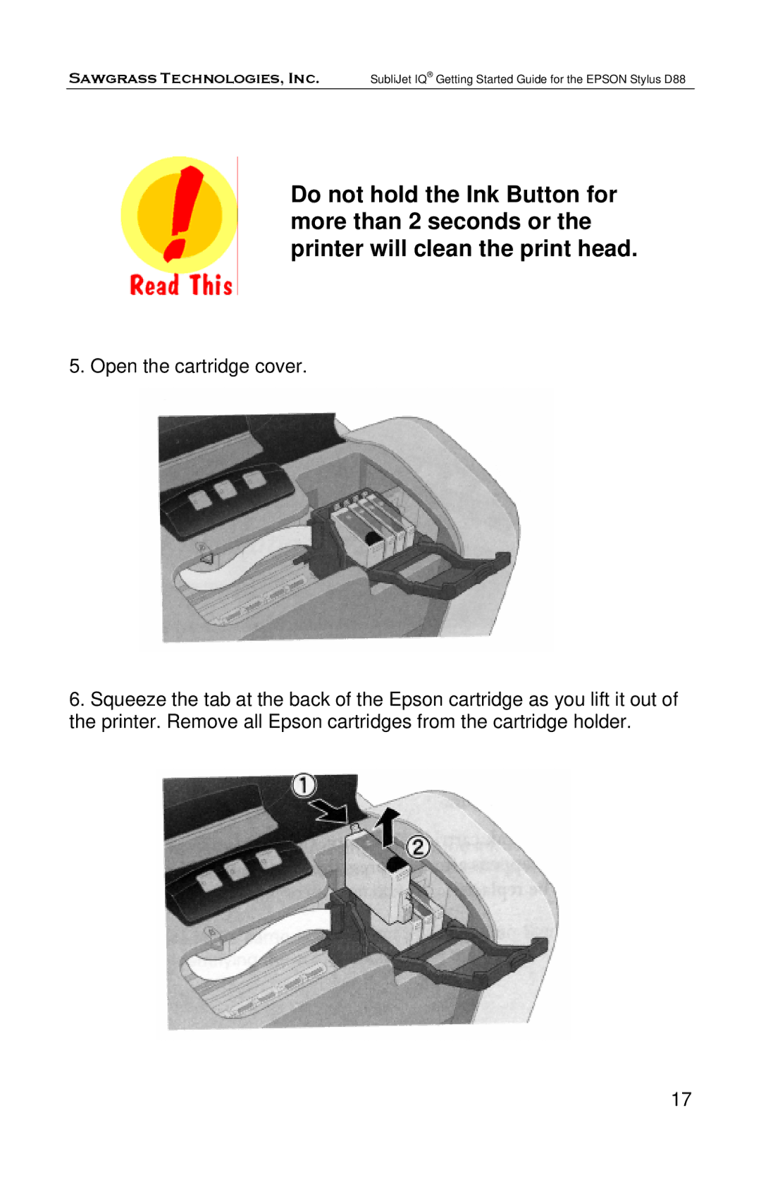 Epson D88 manual 