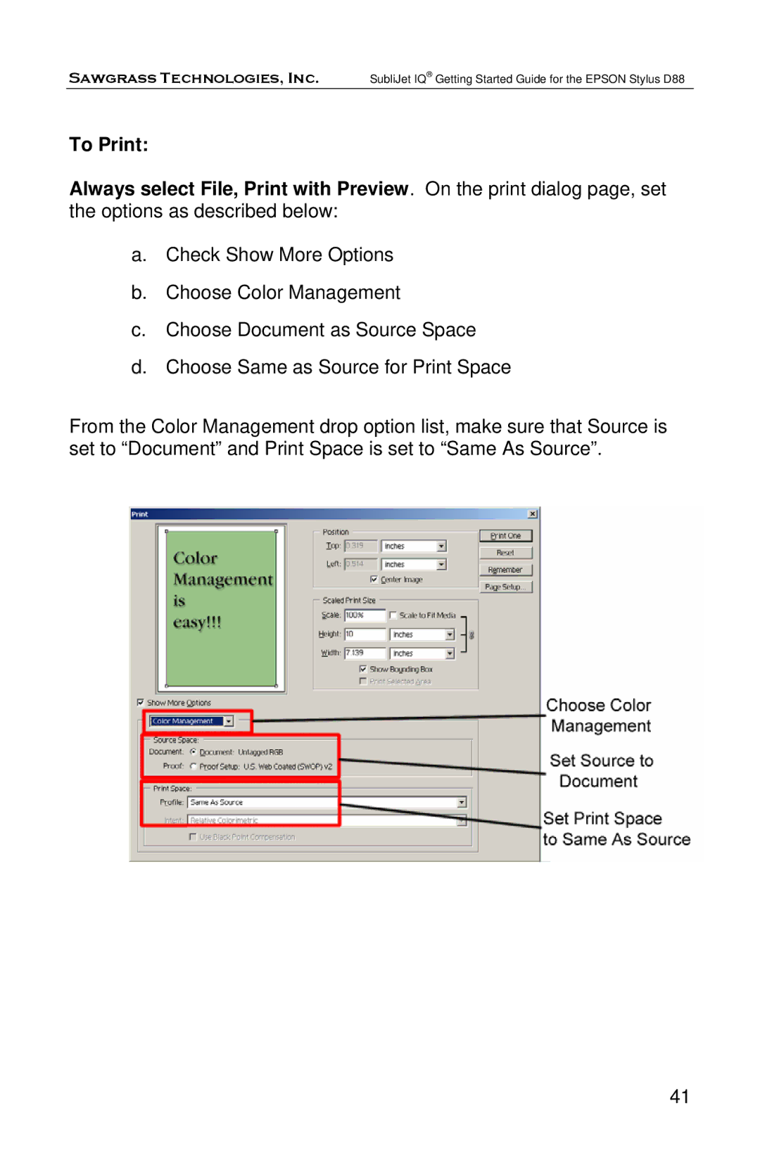 Epson D88 manual 