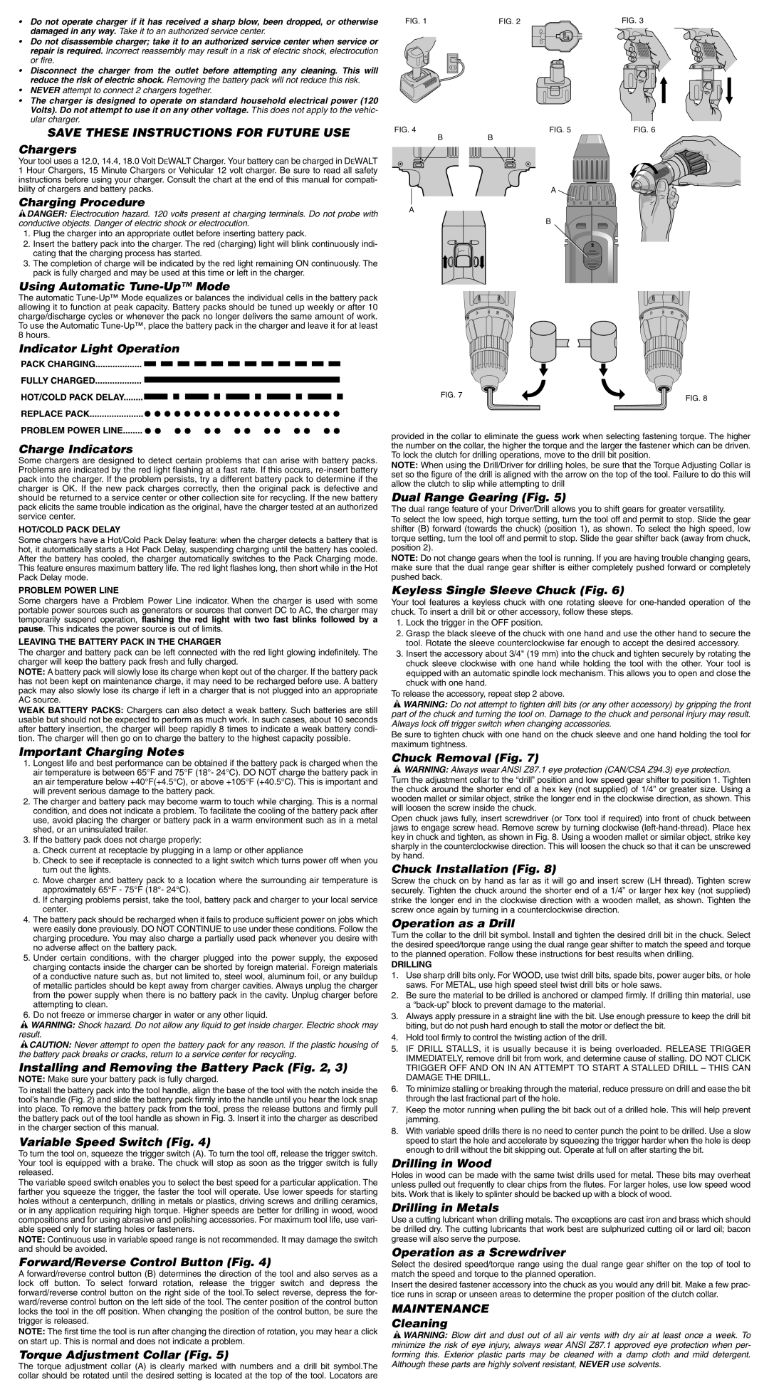 Epson DC740 instruction manual Save These Instructions for Future USE, Maintenance 