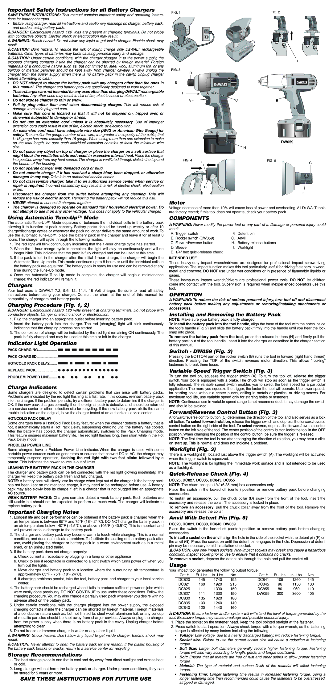 Epson DC830 instruction manual Save These Instructions for Future USE, Components, Operation 