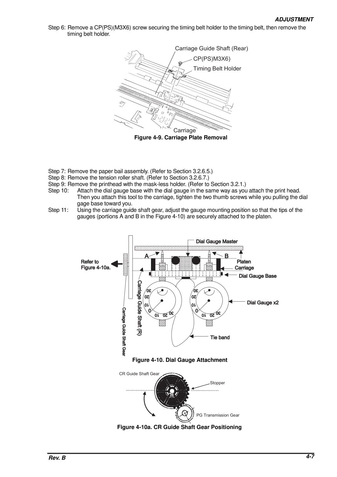 Epson DFX-8500 service manual R r ia g e 