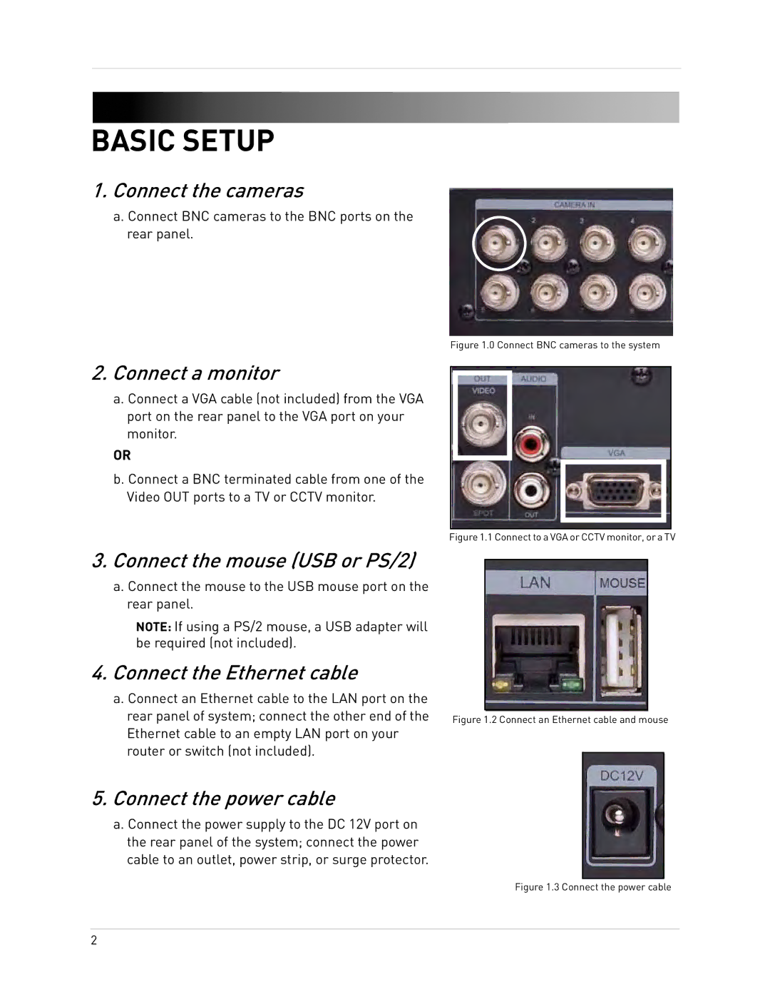 Epson DH200 instruction manual Basic Setup 