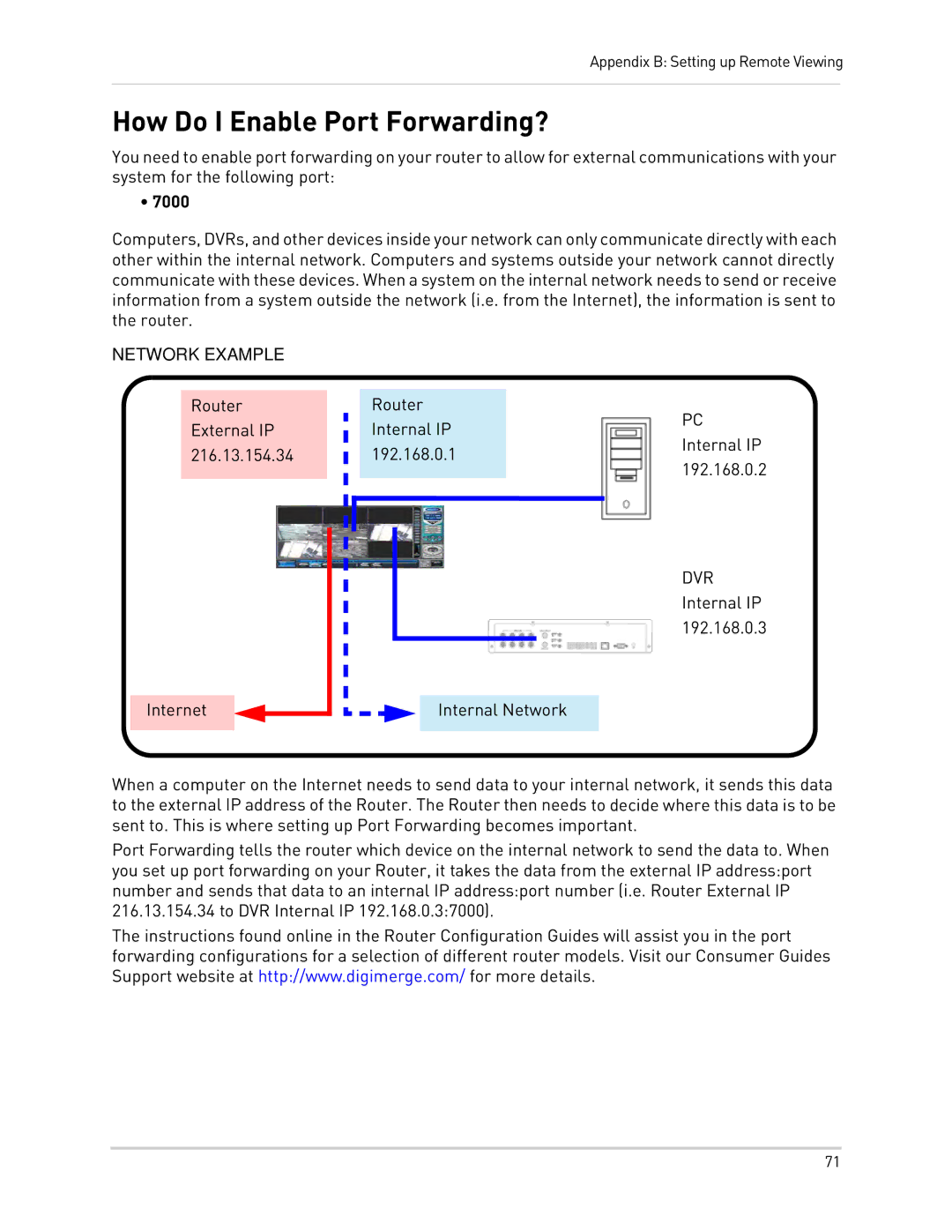 Epson DH200 instruction manual How Do I Enable Port Forwarding?, 7000 