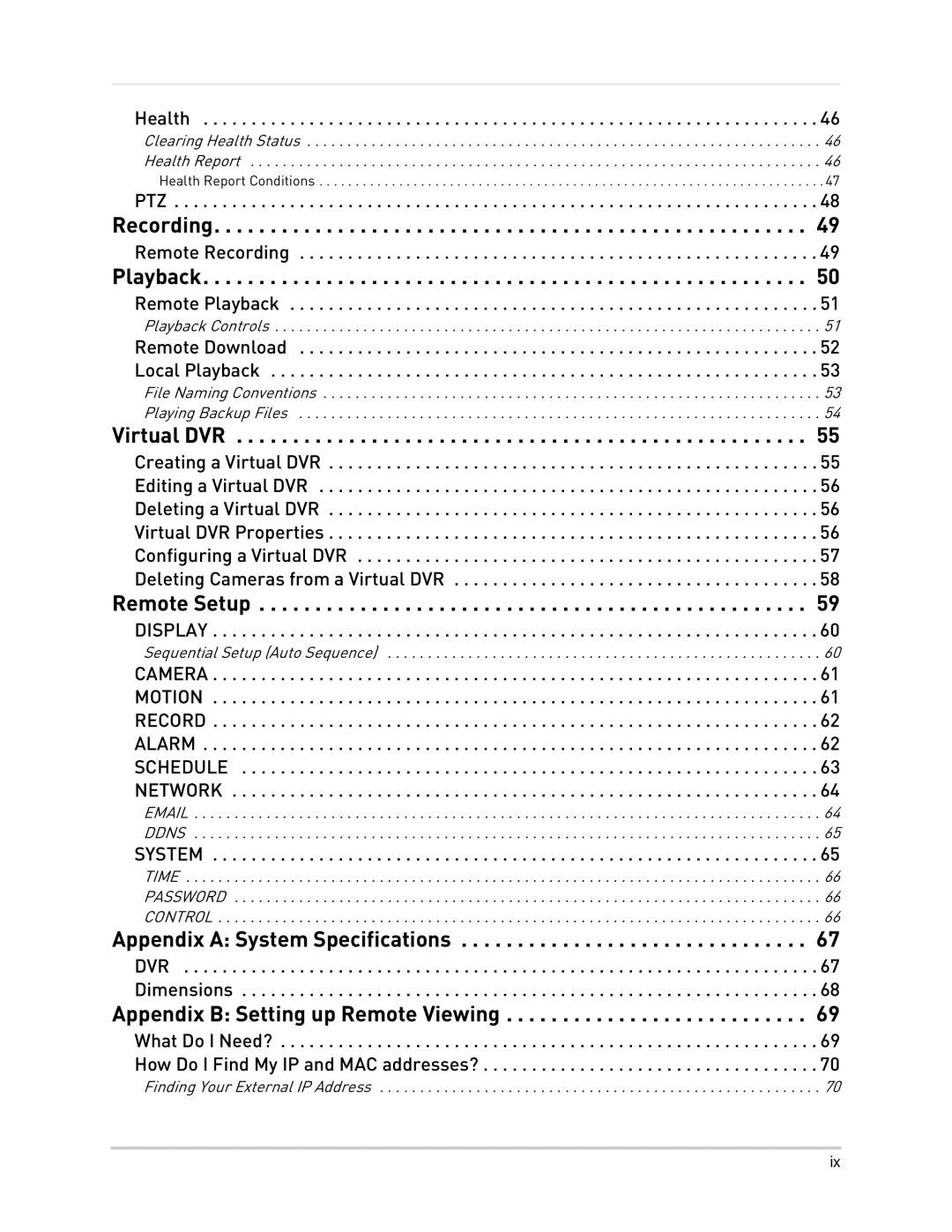 Epson DH200 instruction manual Appendix a System Specifications 