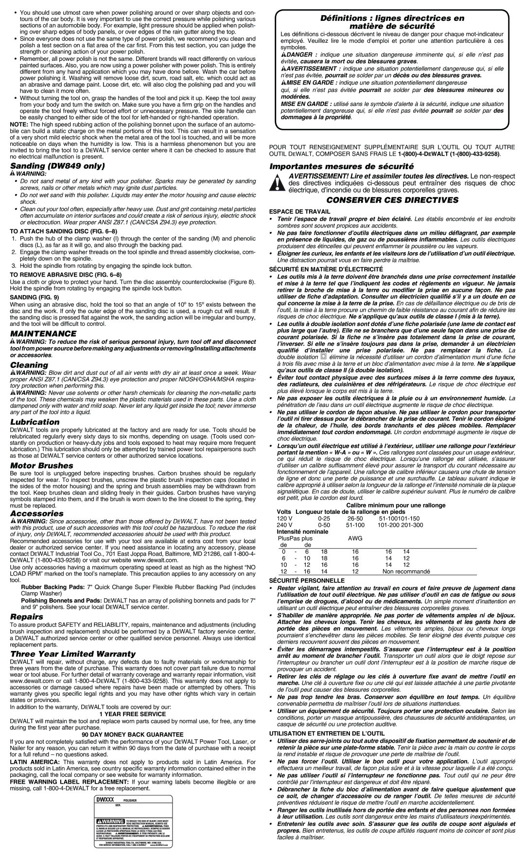 Epson DW847 instruction manual Maintenance, Conserver CES Directives 