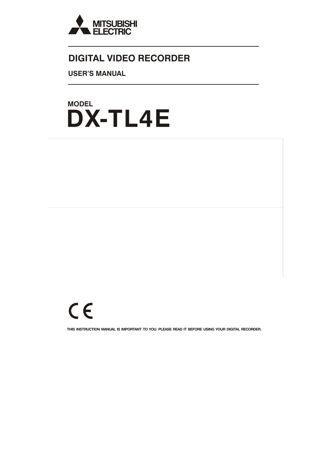 Epson DX-TL4E manual 