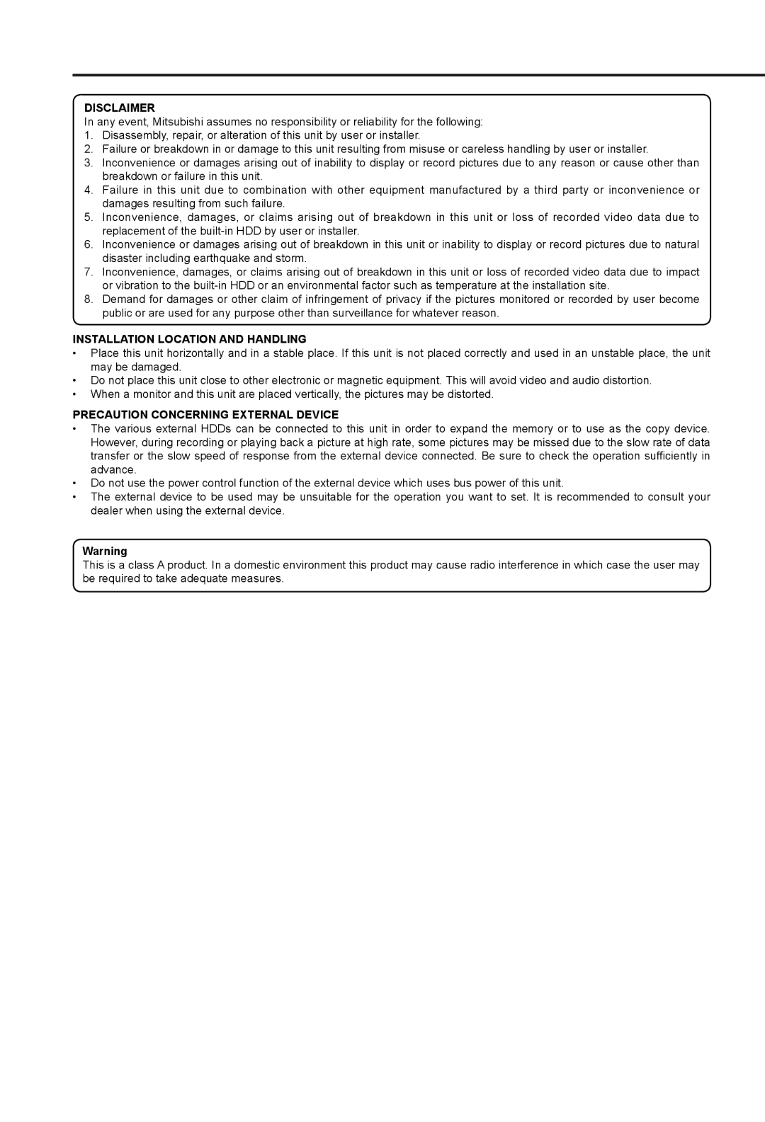 Epson DX-TL4E manual Disclaimer 