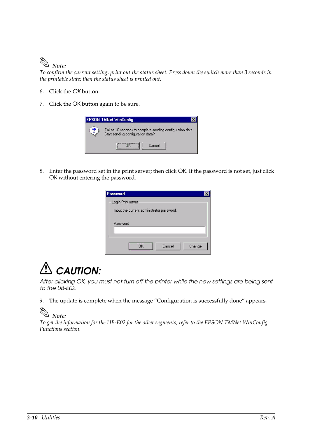 Epson E02 manual 