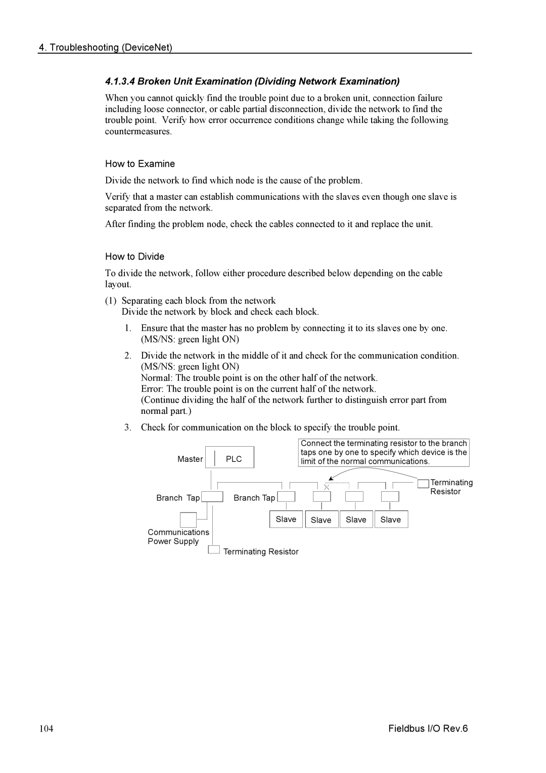 Epson EM07ZS1647F manual Broken Unit Examination Dividing Network Examination, How to Examine, How to Divide 