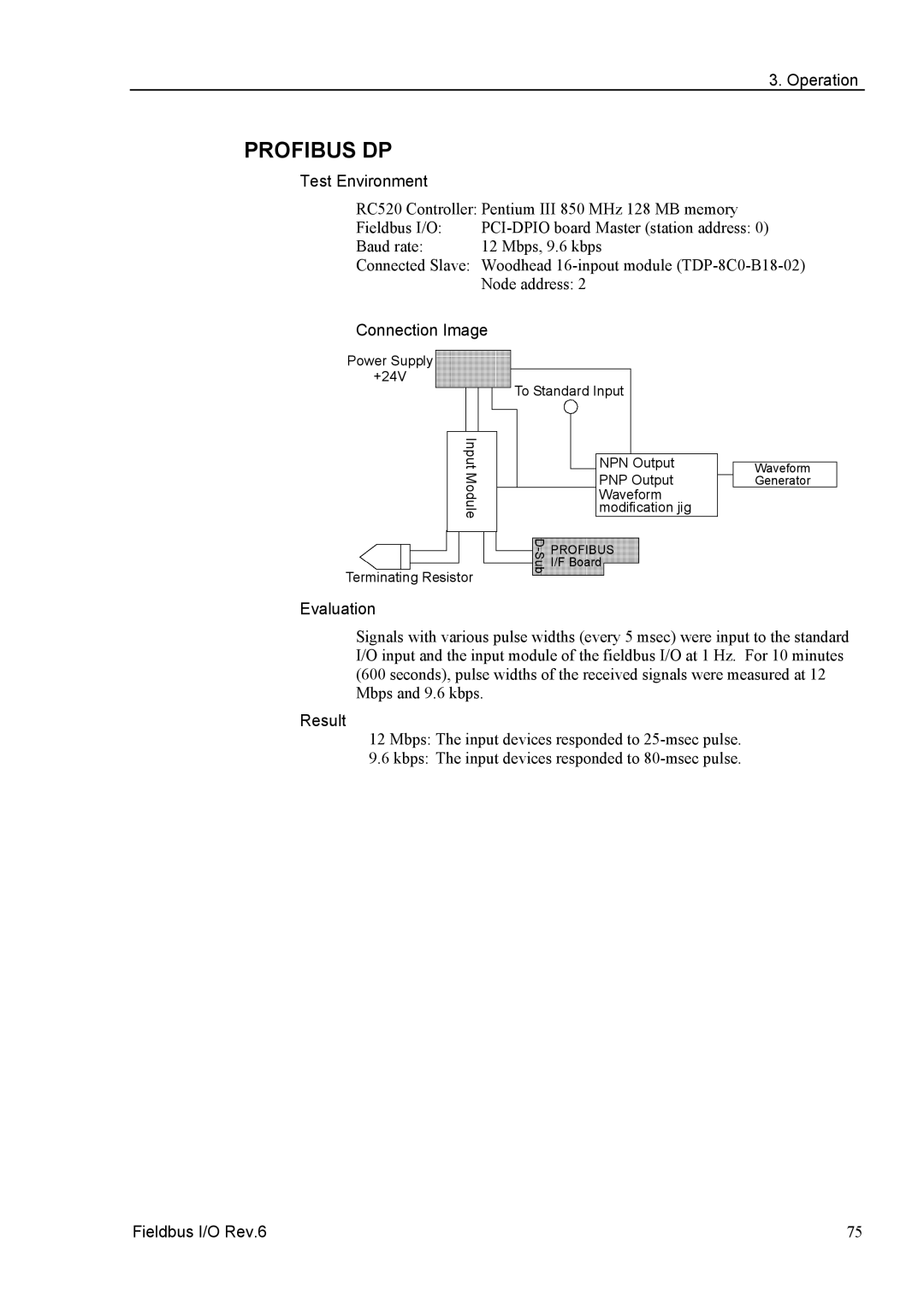 Epson EM07ZS1647F manual Profibus DP 