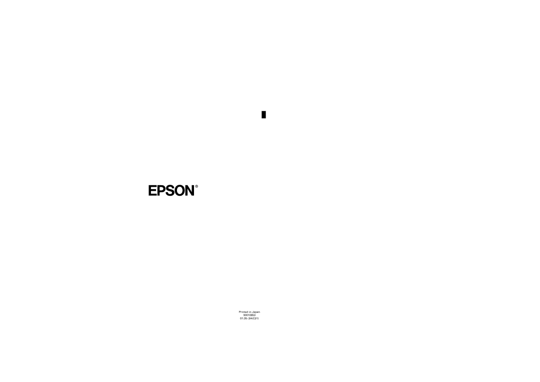 Epson EMP-715/505 manual 90010653 01.05-.9AC01 