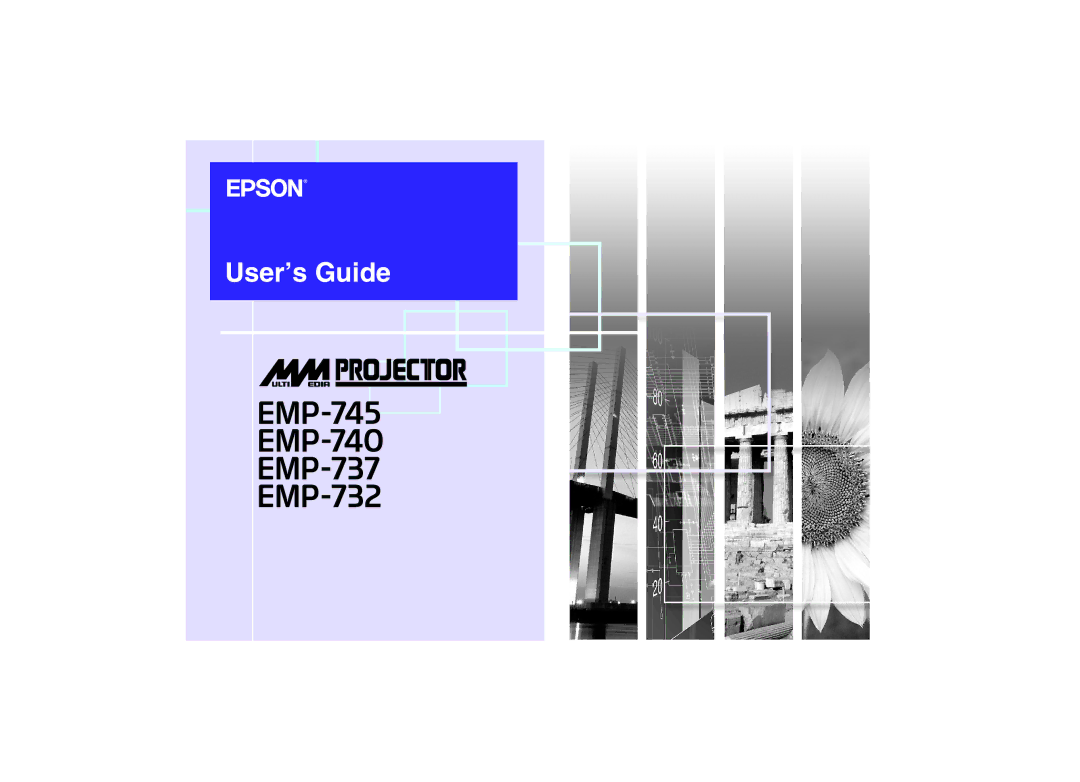 Epson EMP-732, EMP-740, EMP-737 manual User’s Guide 