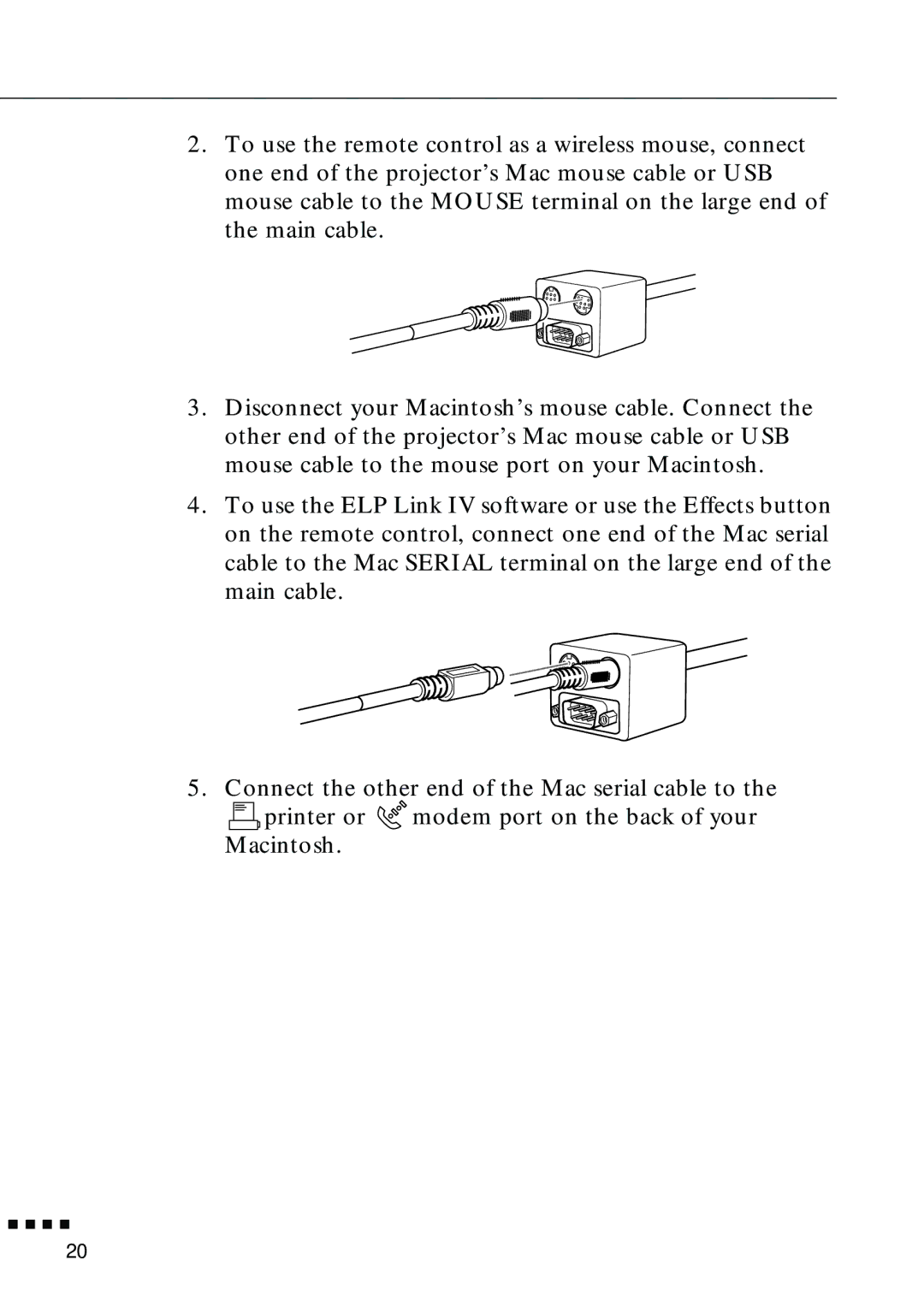 Epson EMP-8000 manual 