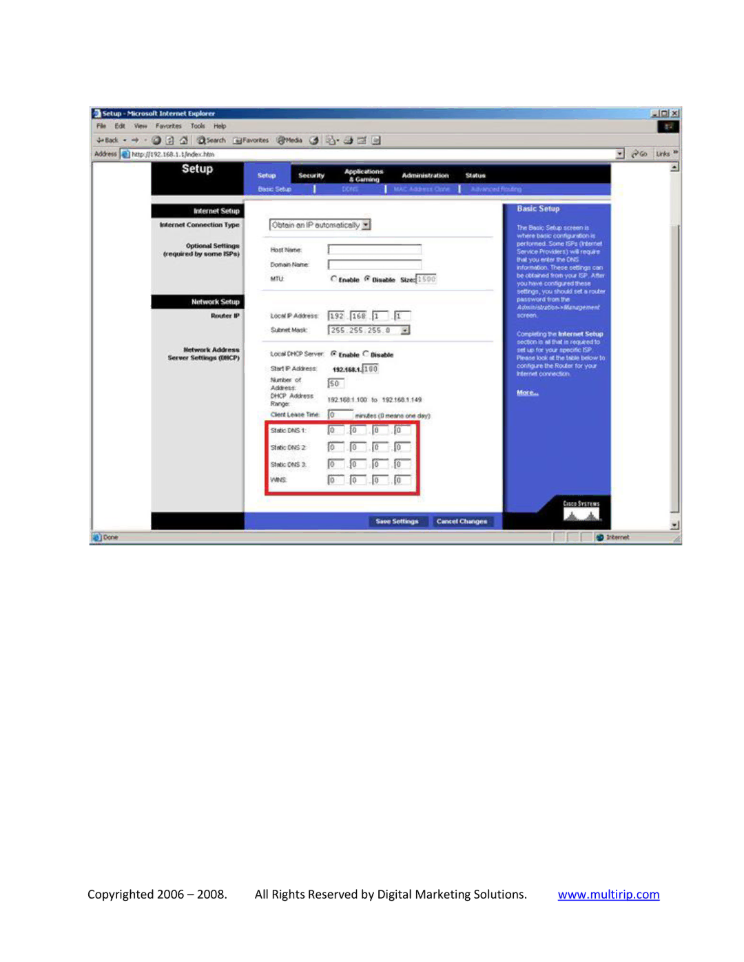 Epson Ethernet Card manual 