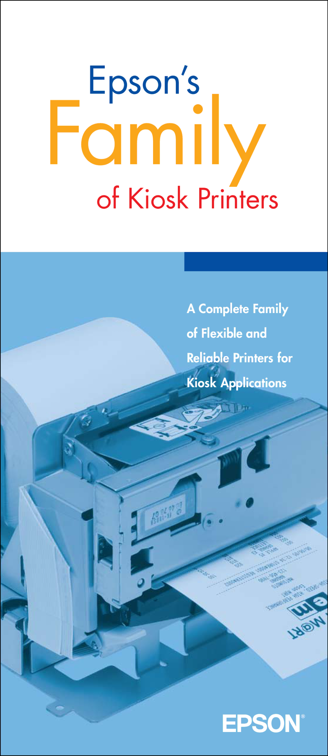 Epson EU-T400, EU-T500 manual Family 