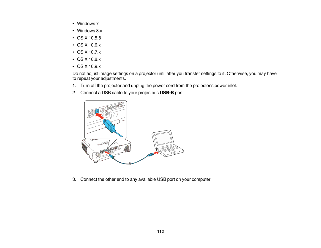 Epson EX7230 Pro, EX7235 Pro manual 112 