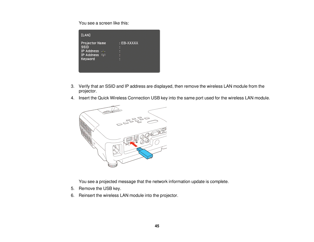 Epson EX7235 Pro, EX7230 Pro manual 