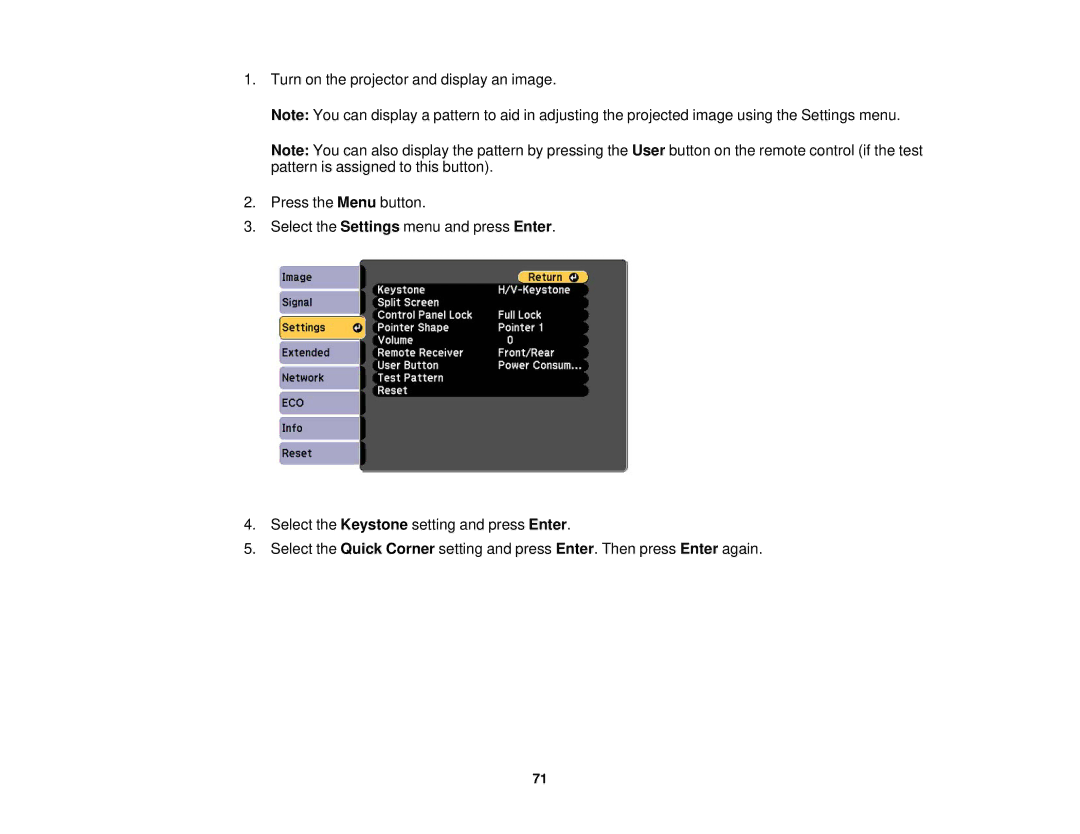 Epson EX7235 Pro, EX7230 Pro manual 