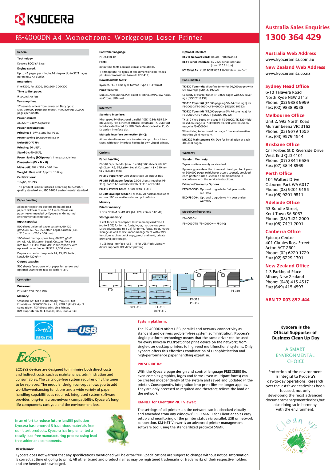 Epson FS-4000DN manual System platform, Prescribe IIe, KM-NET for Client/KM-NET Viewer 