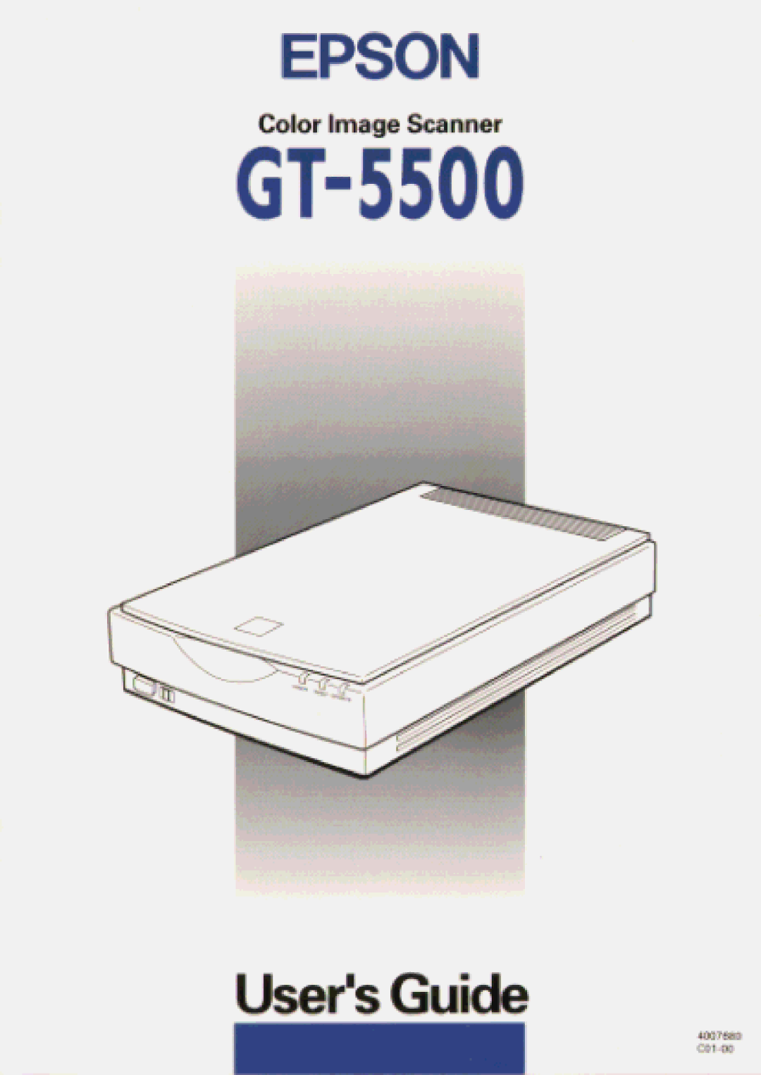 Epson GT-5500 manual 