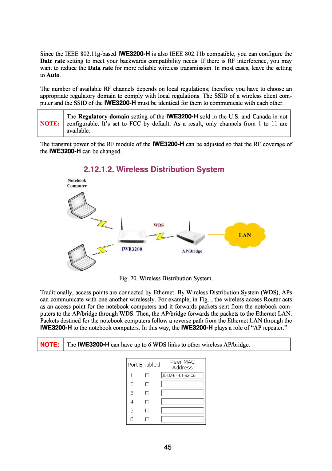 Epson IWE3200-H manual Wireless Distribution System 