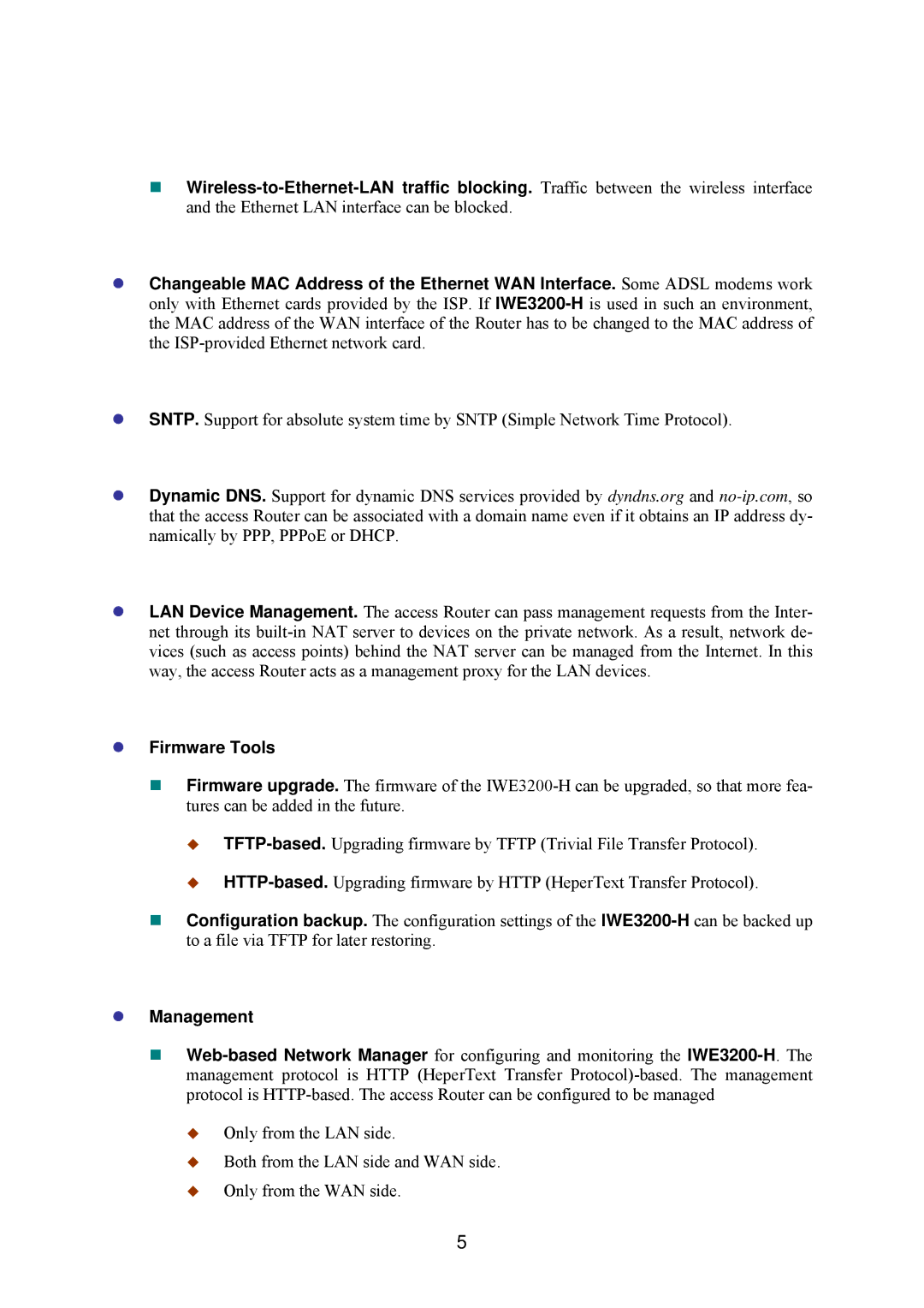 Epson IWE3200-H manual Firmware Tools, Management 