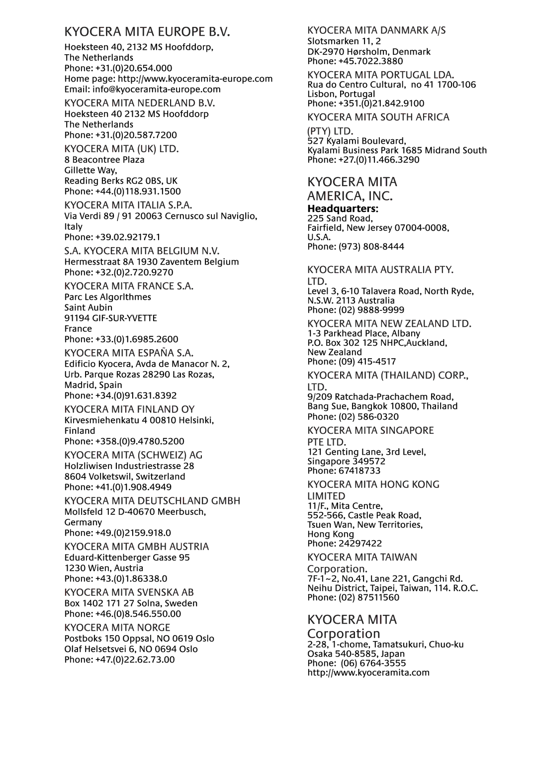 Epson KM-2550, KM-2050, KM-1650 manual 