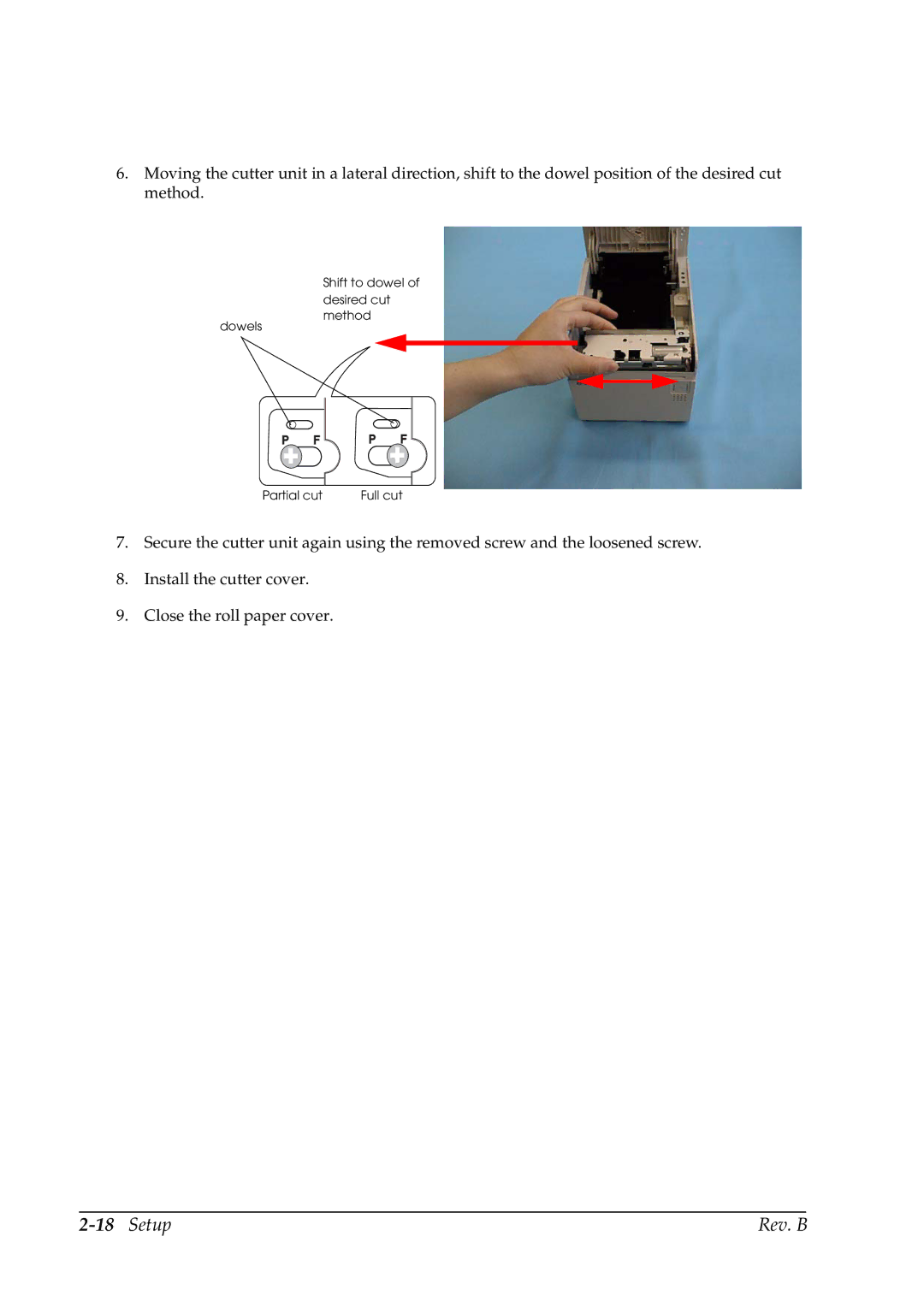 Epson L90 manual Setup Rev. B 