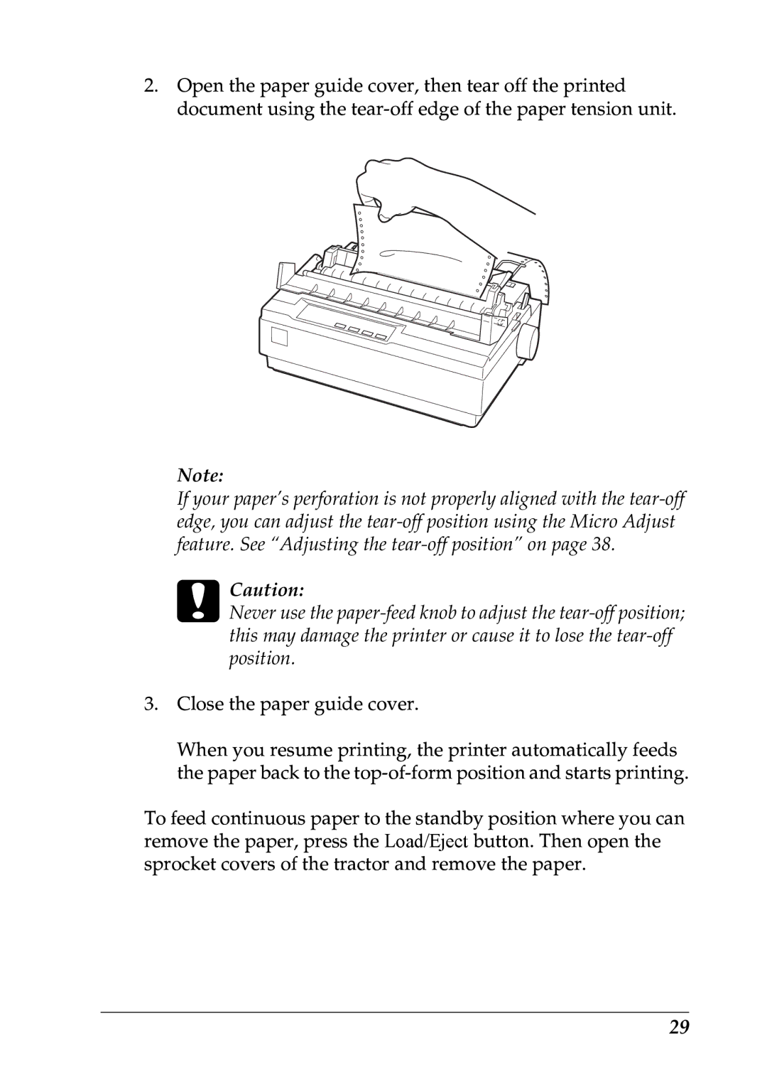 Epson LX-1170 manual 