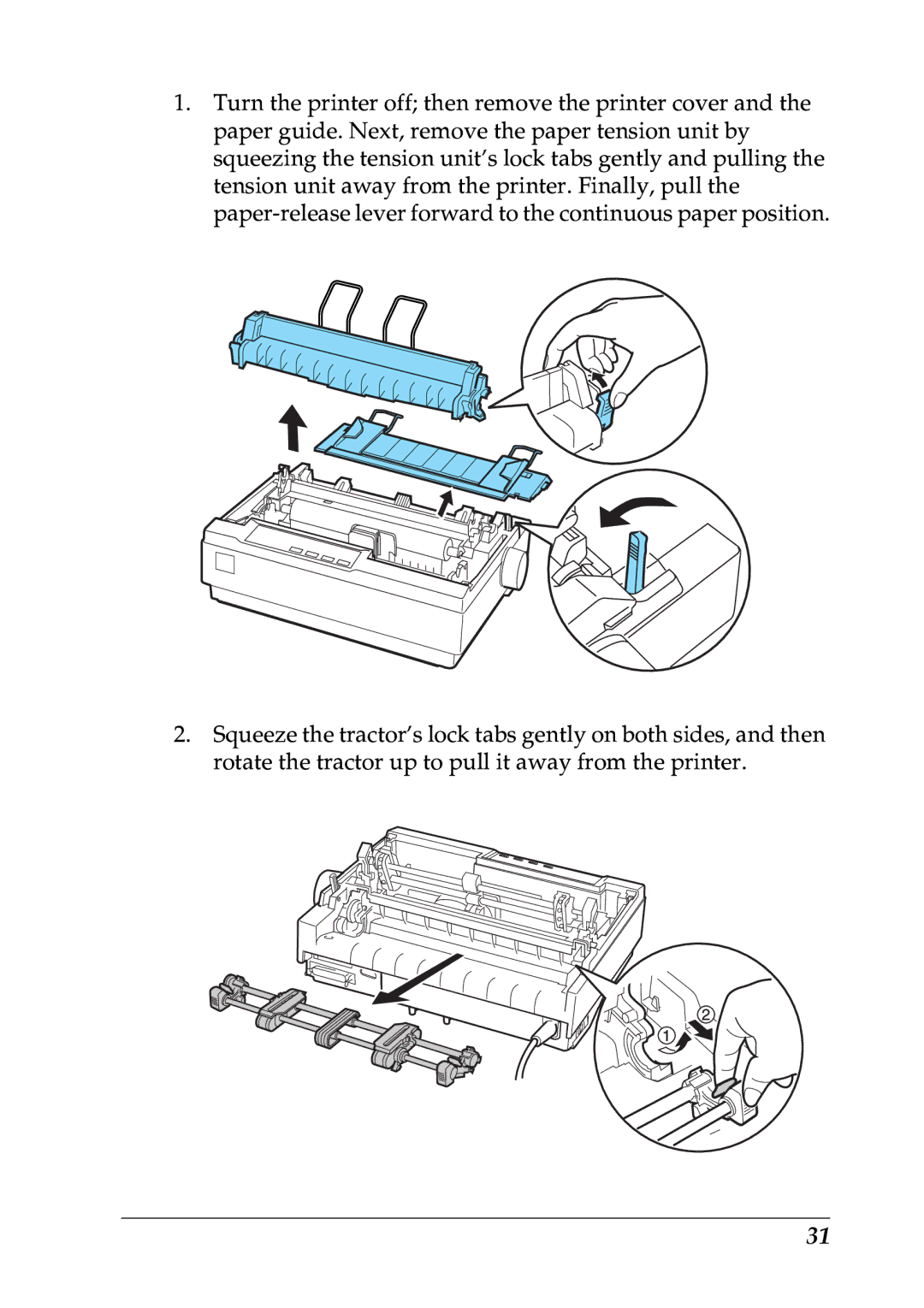 Epson LX-1170 manual 