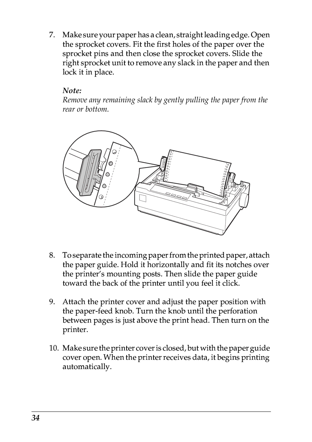 Epson LX-1170 manual 