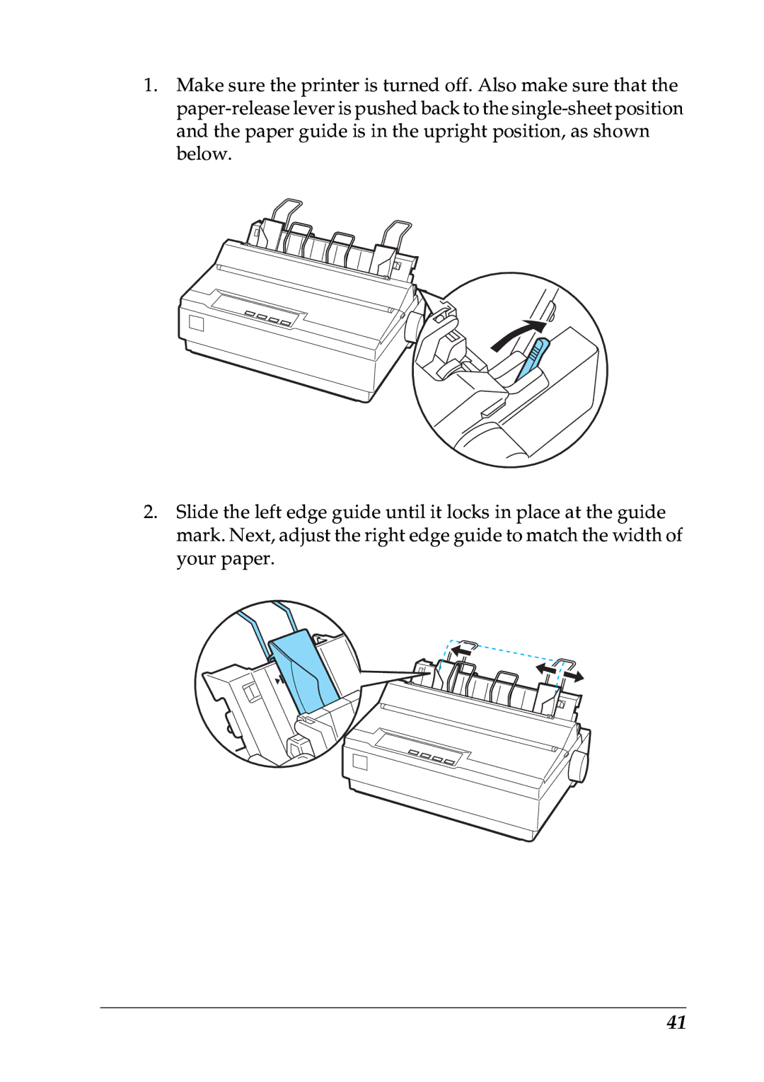 Epson LX-1170 manual 