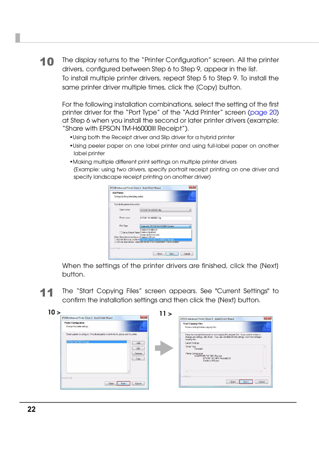 Epson M00002104 install manual 