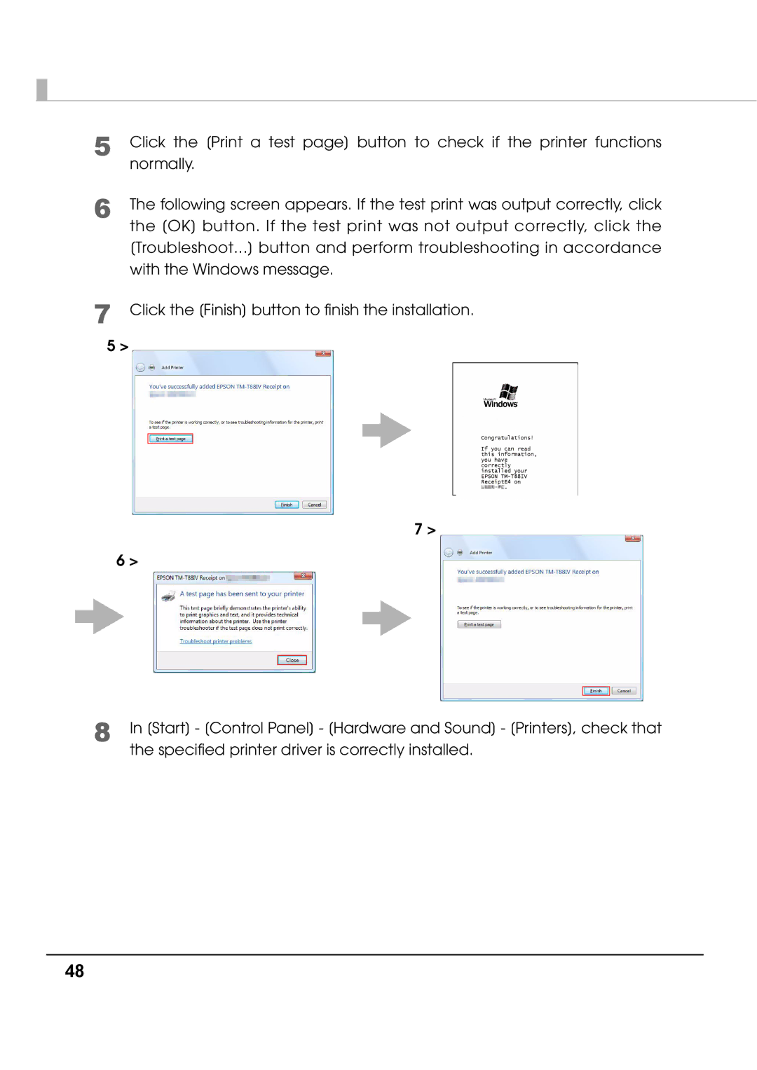 Epson M00002104 install manual 