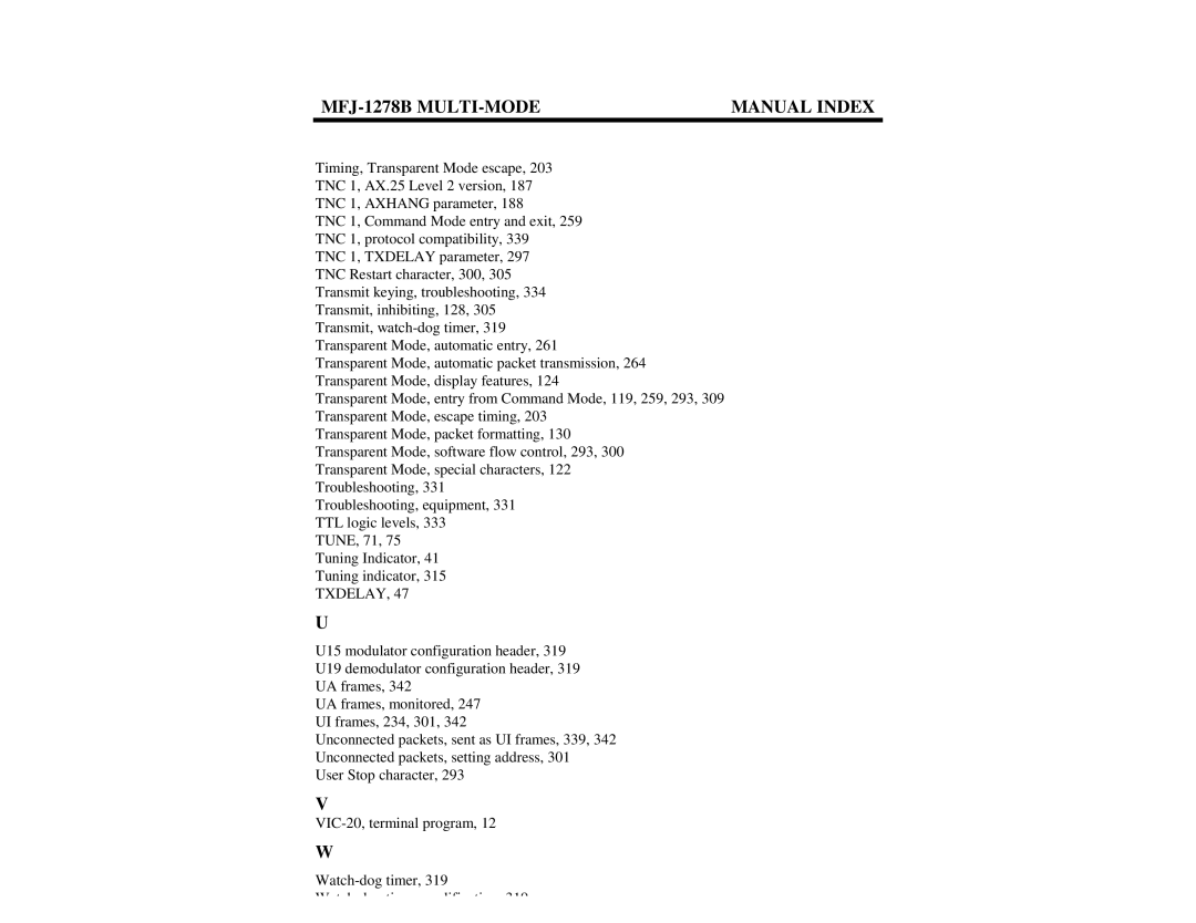 Epson MFJ-1278B manual Txdelay 