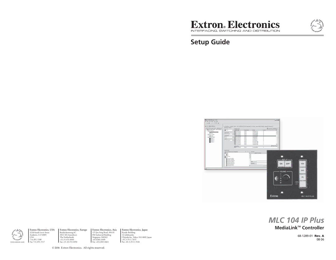 Epson MLC 104 IP Plus setup guide 