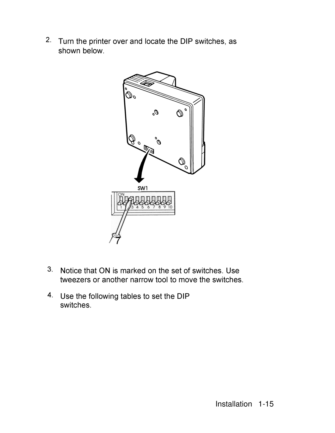 Epson PA-295 operating instructions 