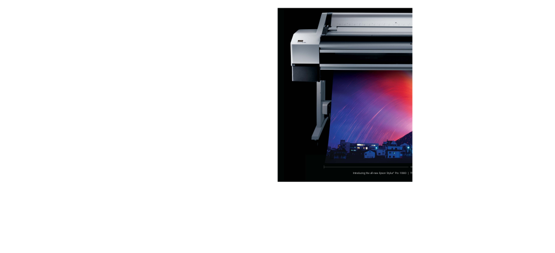 Epson specifications Introducing the all-new Epson Stylus Pro 11880 Th 