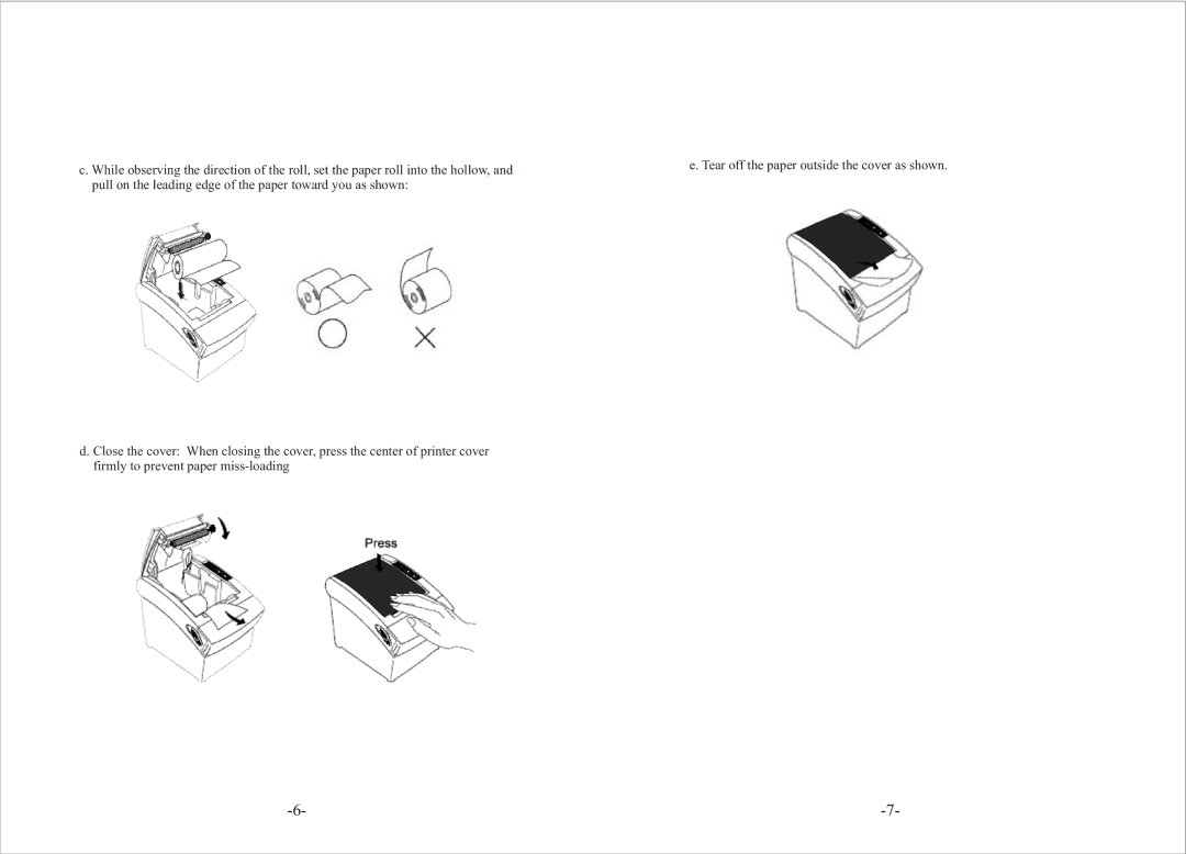 Epson PRP-080 user manual 