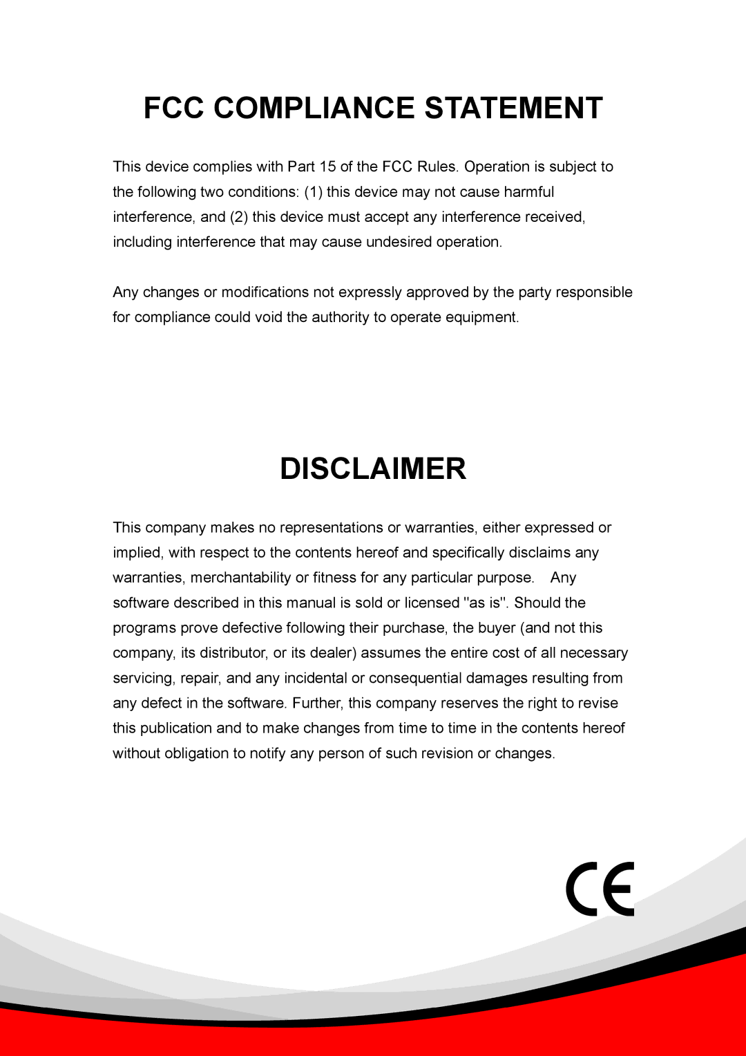 Epson PS-1216U user manual FCC Compliance Statement 