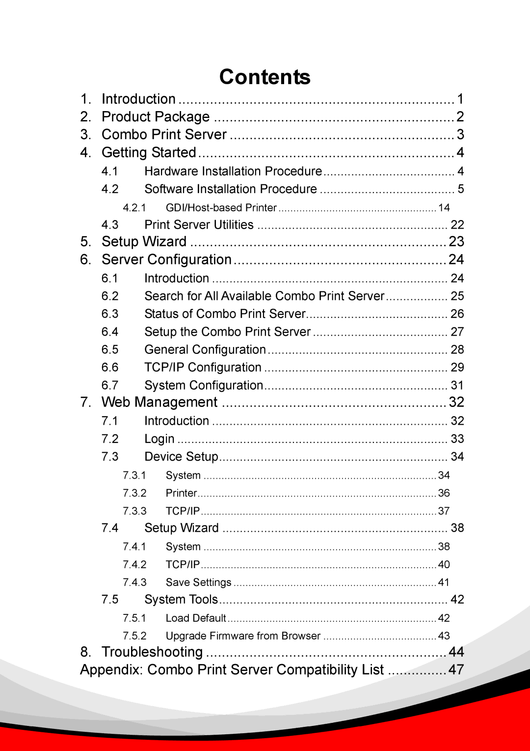 Epson PS-1216U user manual Contents 