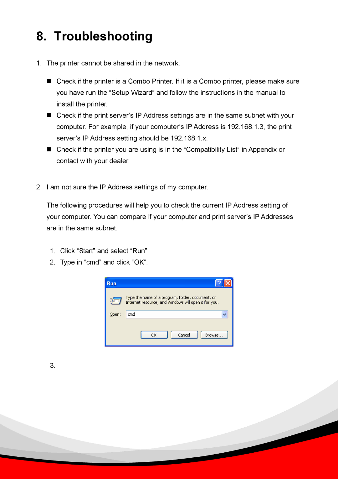 Epson PS-1216U user manual Troubleshooting 