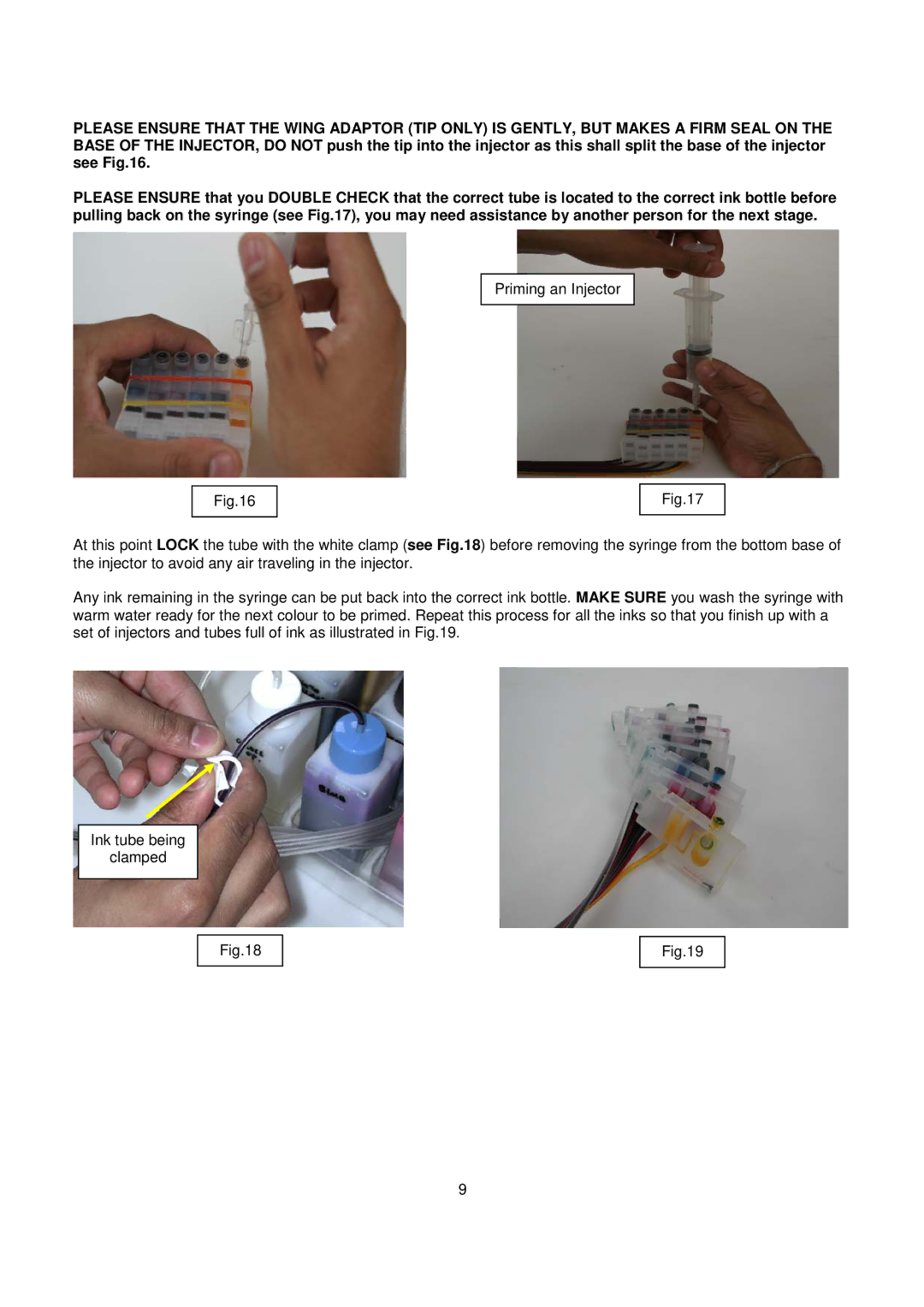 Epson R1400 installation instructions 