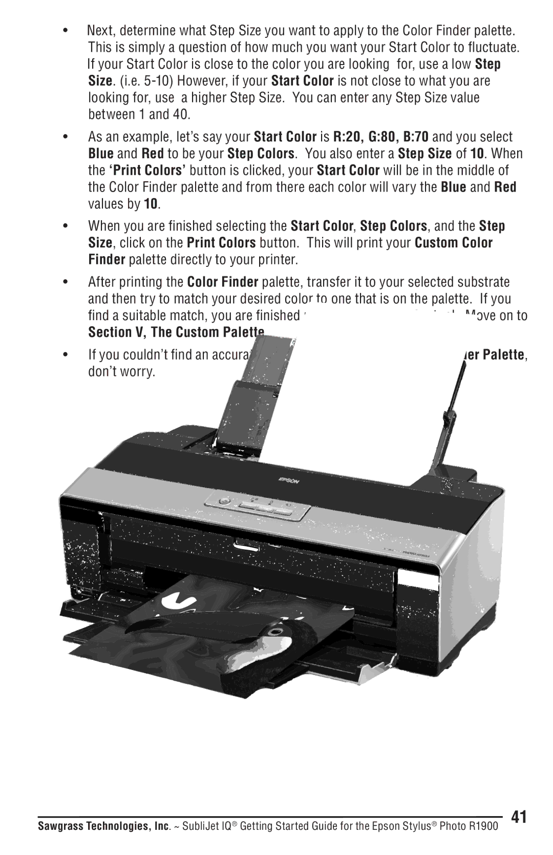 Epson R1900 manual 