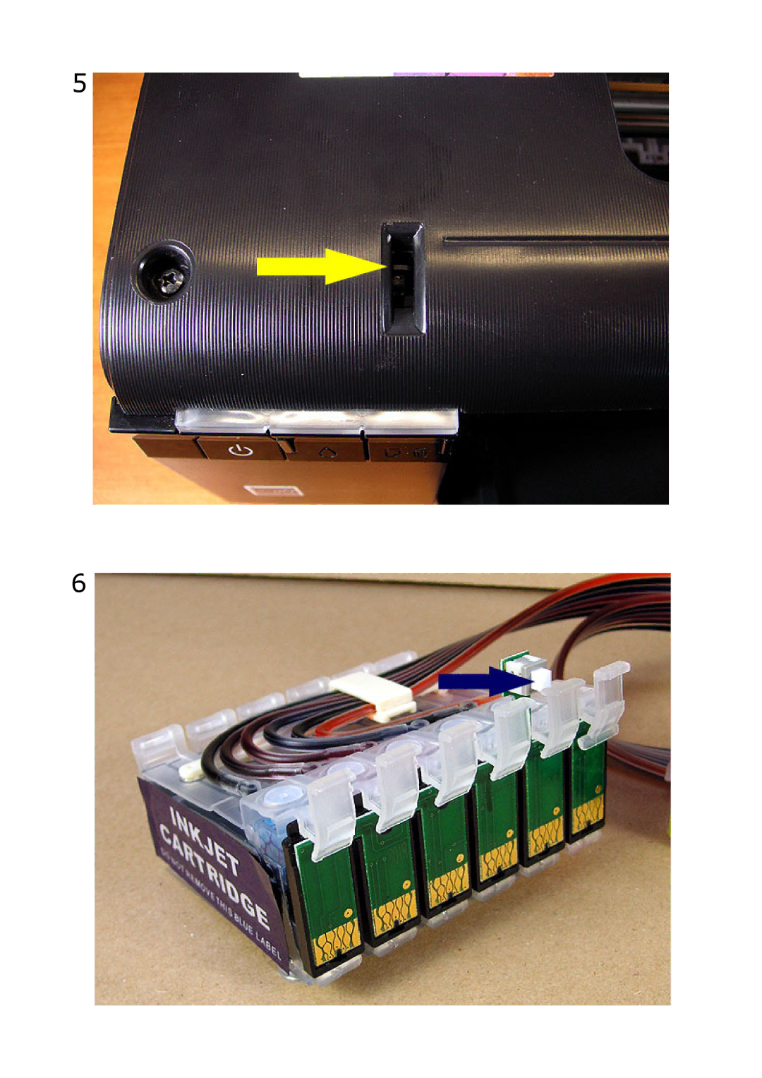 Epson R285 installation instructions 