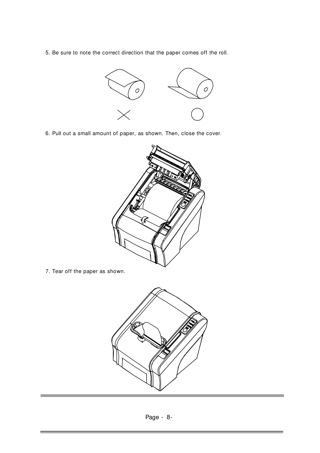 Epson RP-310, RP-300 user manual 