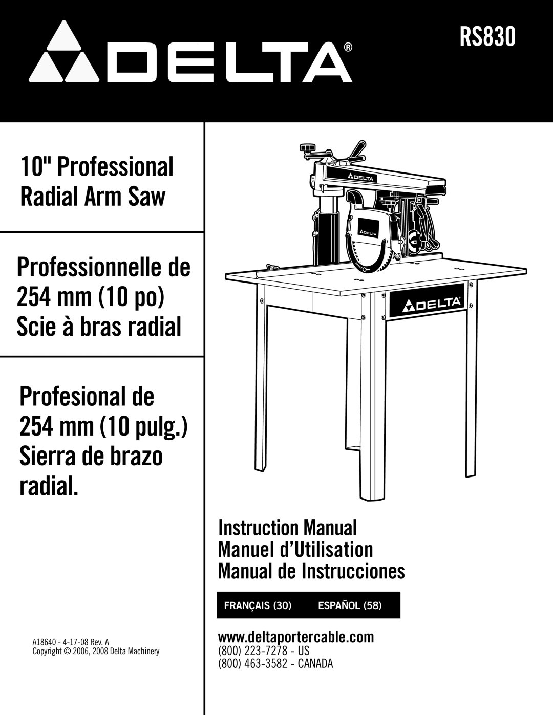 Epson RS830 instruction manual 