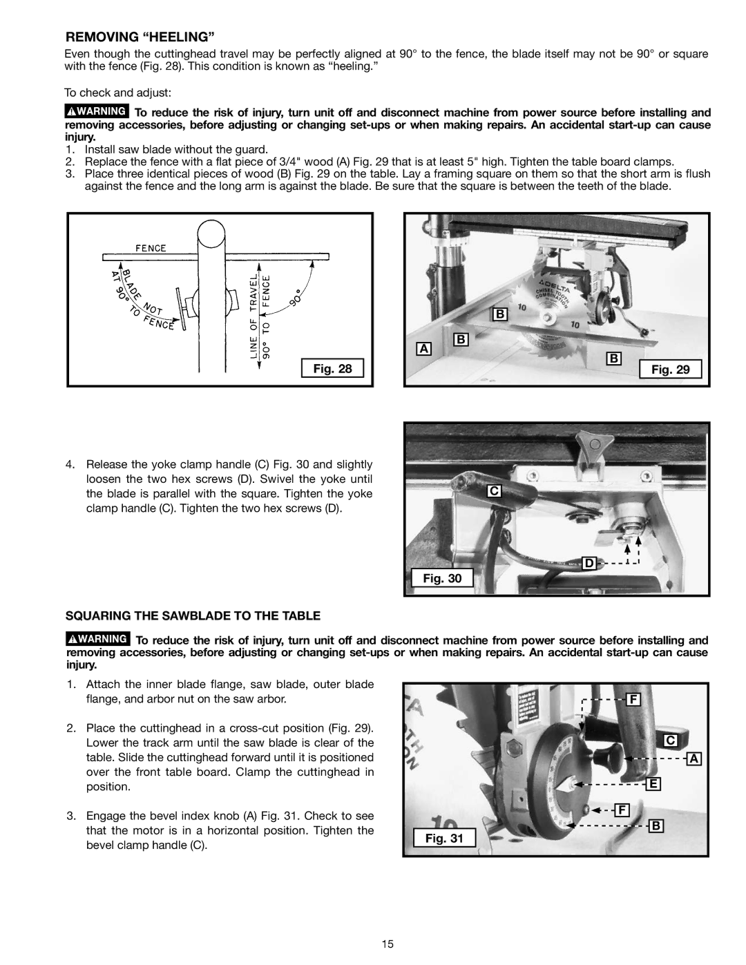 Epson RS830 instruction manual Removing Heeling 