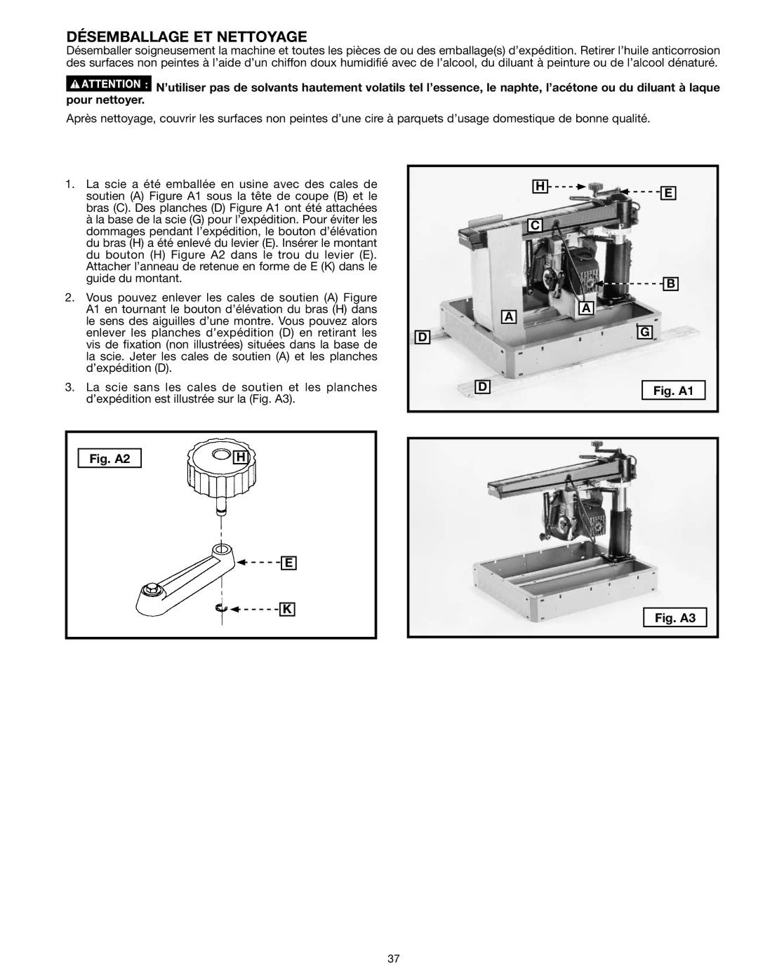 Epson RS830 instruction manual Désemballage ET Nettoyage, Fig. A2 